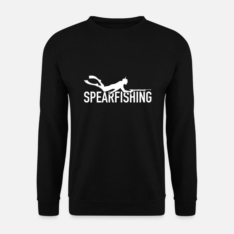 Speerfischen - Unisex Pullover - Schwarz