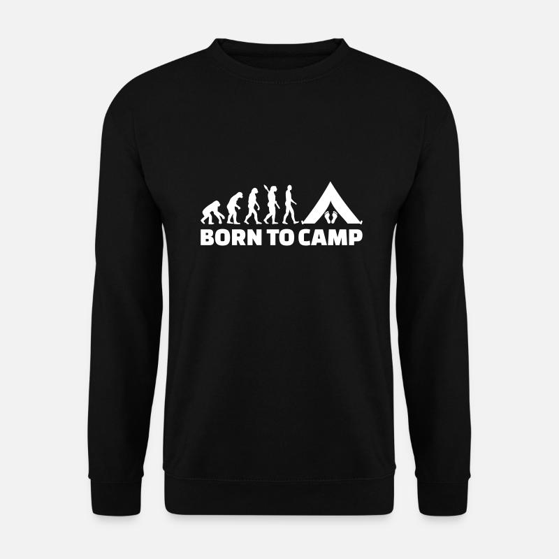 camping - Sweat-shirt Unisexe - noir