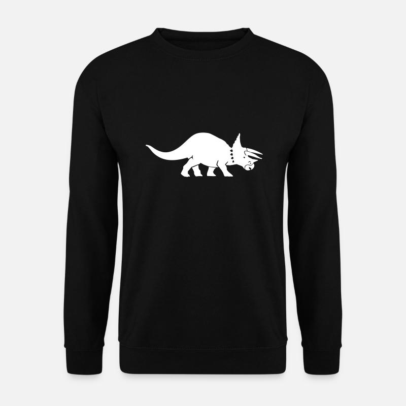 Triceratops - Unisex Sweatshirt - black
