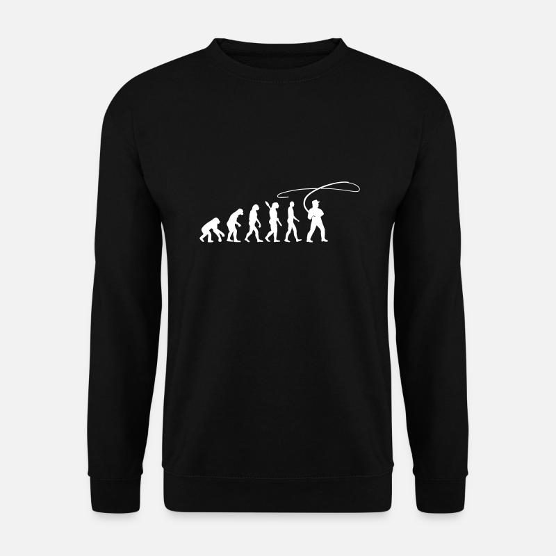 Pêche à la mouche - Sweat-shirt Unisexe - noir