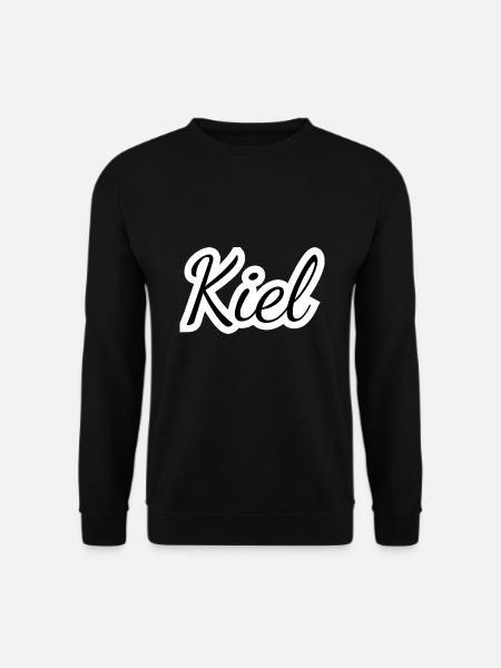 Kiel - Textdesign mit Stadtnamen - Unisex Pullover - Schwarz