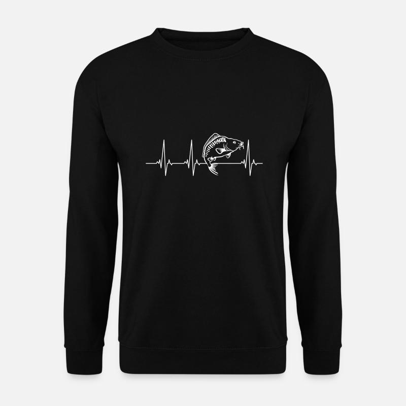 Karpfen Angeln - Unisex Pullover - Schwarz