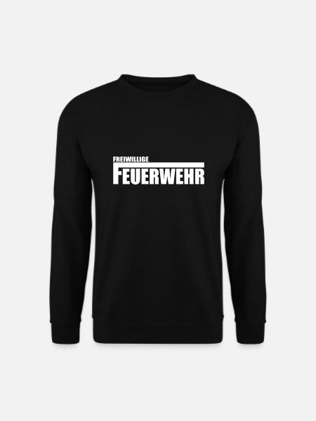 Feuerwehr - Unisex Pullover - Schwarz