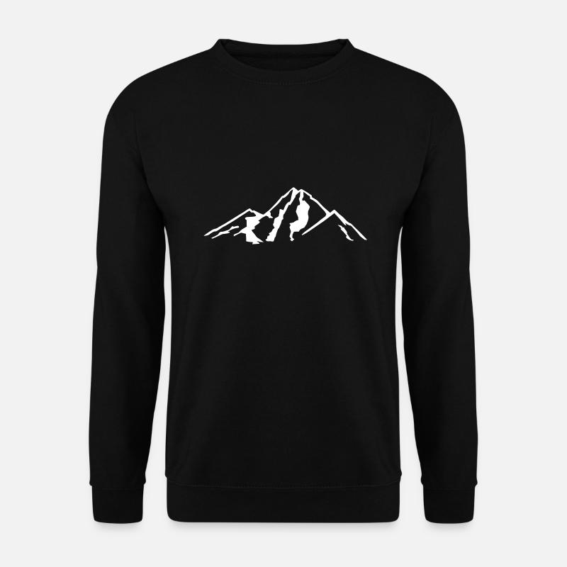 mountains - Unisex Sweatshirt - black
