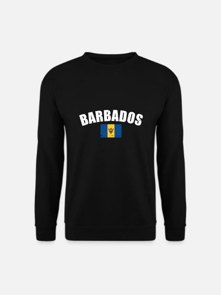Barbados Barbadian Flag Barbadier - Unisex Sweatshirt - black