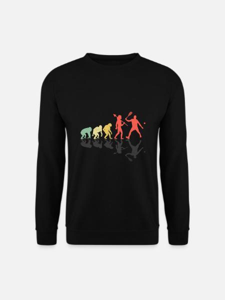 Joueur de squash Joueur de squash Evolution Raquetball S - Sweat-shirt Unisexe - noir