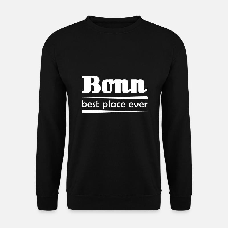 Bonn - best place ever - Unisex Pullover - Schwarz