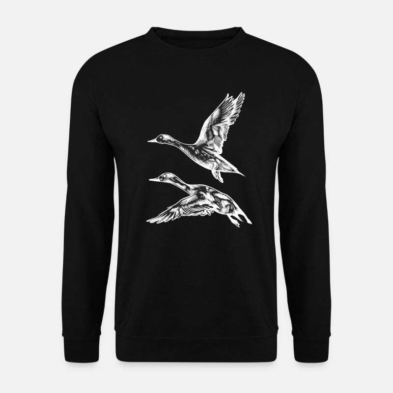 Canard de vol - Sweat-shirt Unisexe - noir