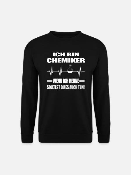 Chemie - Unisex Pullover - Schwarz