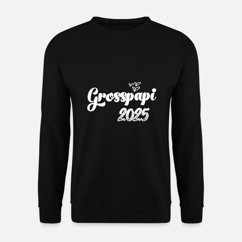 Grosspapi 2025 Opa 2025 Opa Schweiz - Unisex Pullover - Schwarz