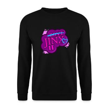 Jinx IT - Sweat-shirt Unisexe - noir - Devant - Alina (178cm) & Michal (187cm)