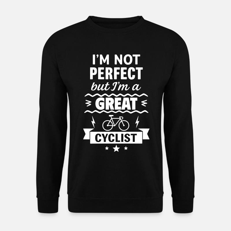 Super-Radfahrer - Unisex Pullover - Schwarz