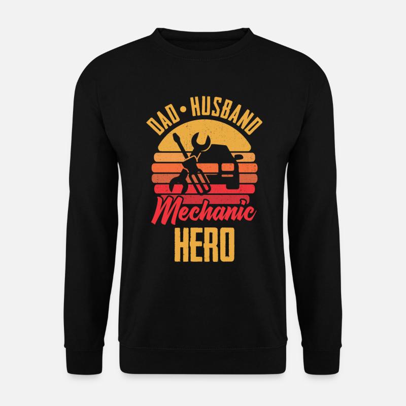 KFZ Mechaniker Autoschrauber Mechatroniker - Unisex Pullover - Schwarz