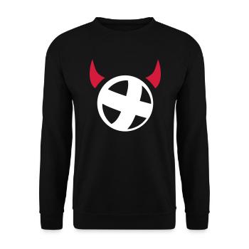 Radball - Unisex Pullover - Schwarz - Vorne - Alina (178cm) & Michal (187cm)