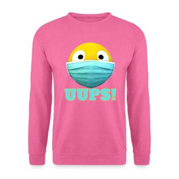 Uups! - Unisex Sweatshirt - pink - Front
