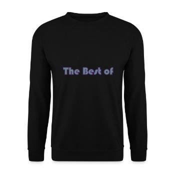 THANK YOU. THANKS. THANK YOU. ANNIVERSARY. BIRTH. - Unisex Sweatshirt - black - Front - Alina (178cm) & Michal (187cm)