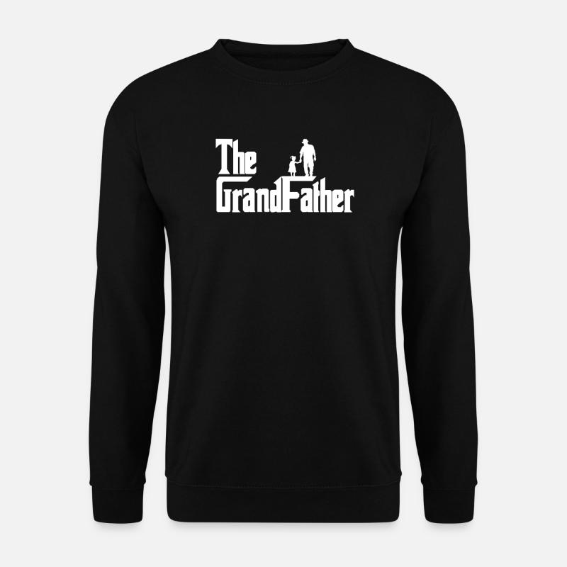 The Grandfather - Funny Godfather Grandpa Gift - Unisex Pullover - Schwarz