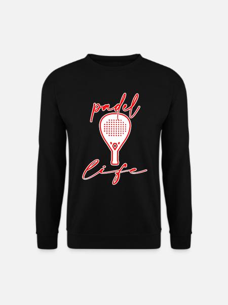 Padel Padel tennis Padel fashion PADEL-life - Unisex Sweatshirt - black