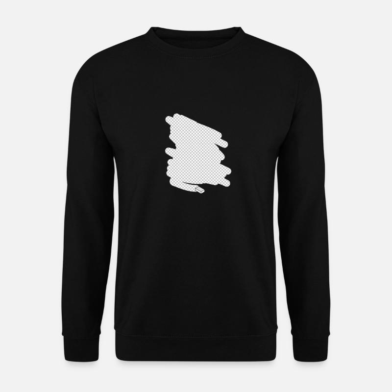 Eraser transparency - Unisex Sweatshirt - black