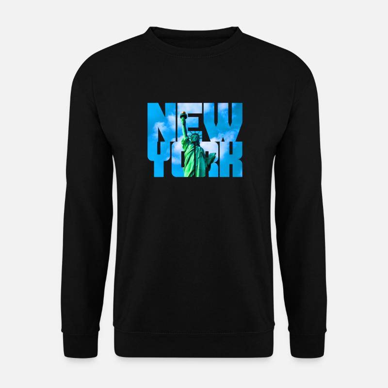 Freiheitsstatue New York - Unisex Pullover - Schwarz