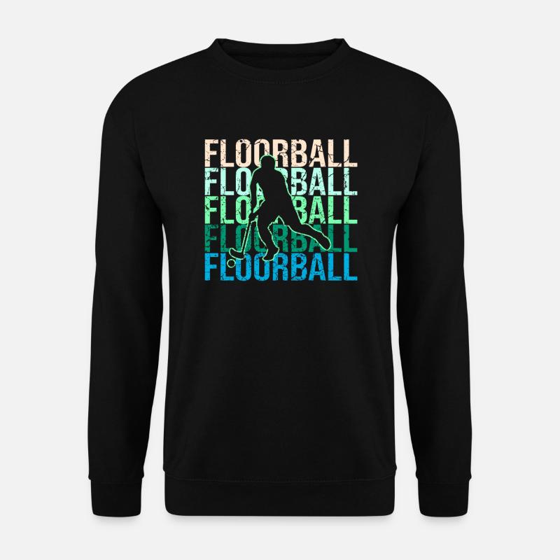 Floorball - Unisex Pullover - Schwarz