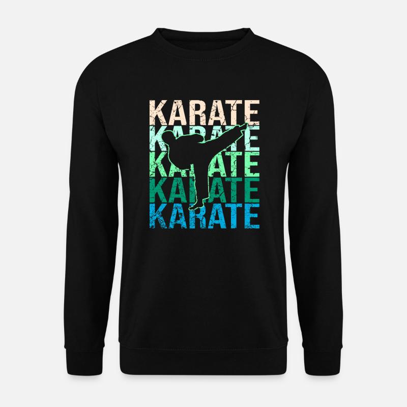 Karate - Unisex Pullover - Schwarz
