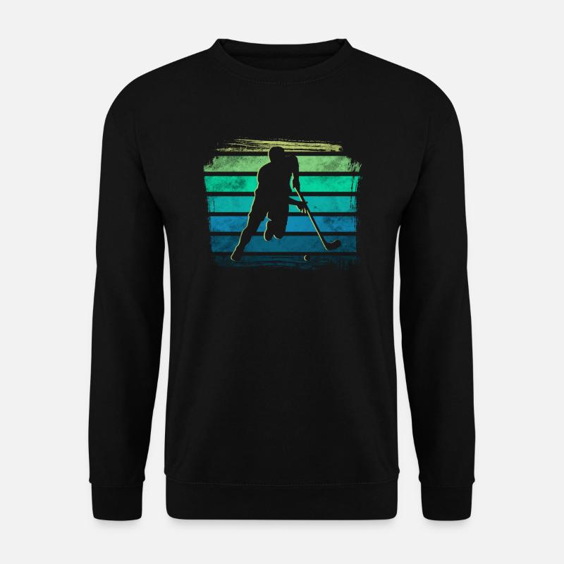 Unihockey - Unisex Pullover - Schwarz