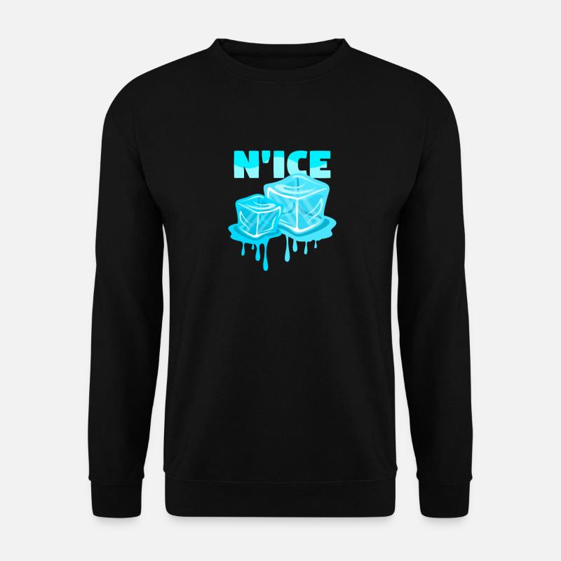Eis - Unisex Pullover - Schwarz