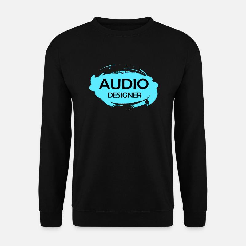 Audio Design - Unisex Sweatshirt - black