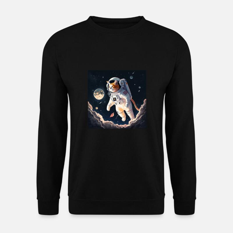 Spacecat Space Cat - Unisex Sweatshirt - black