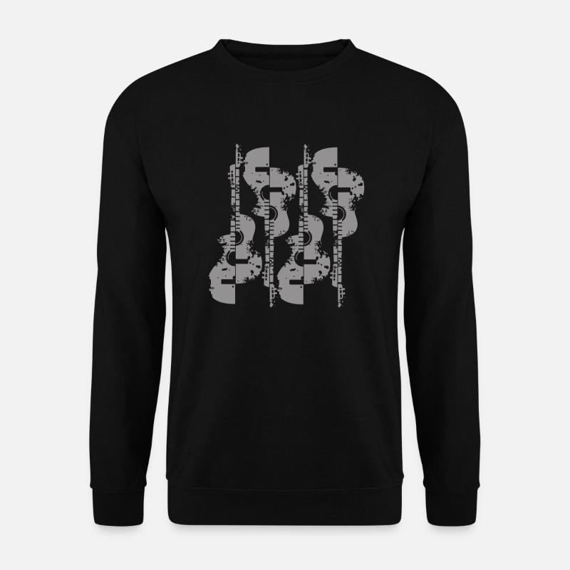 Guitar Artwork - Unisex Sweatshirt - black