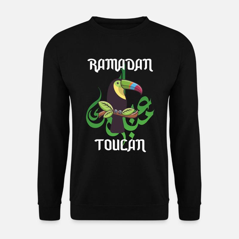 Ramadan Tucan Muslim Islam Gift - Unisex Sweatshirt - black