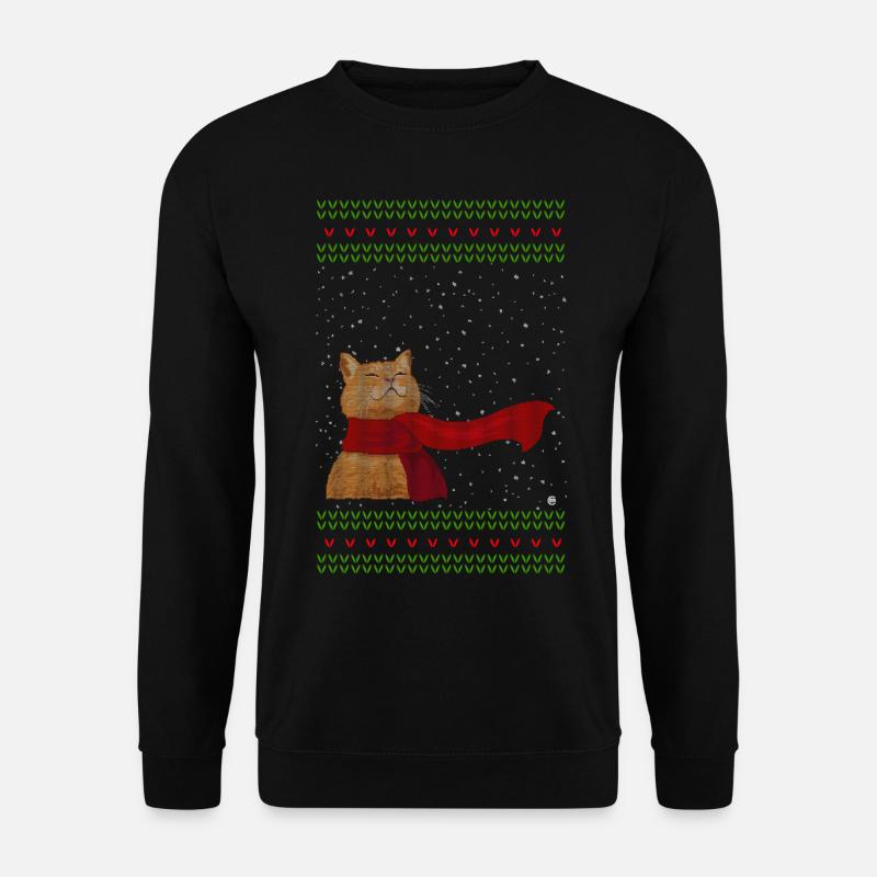 Strickmieze 2 - Unisex Pullover - Schwarz