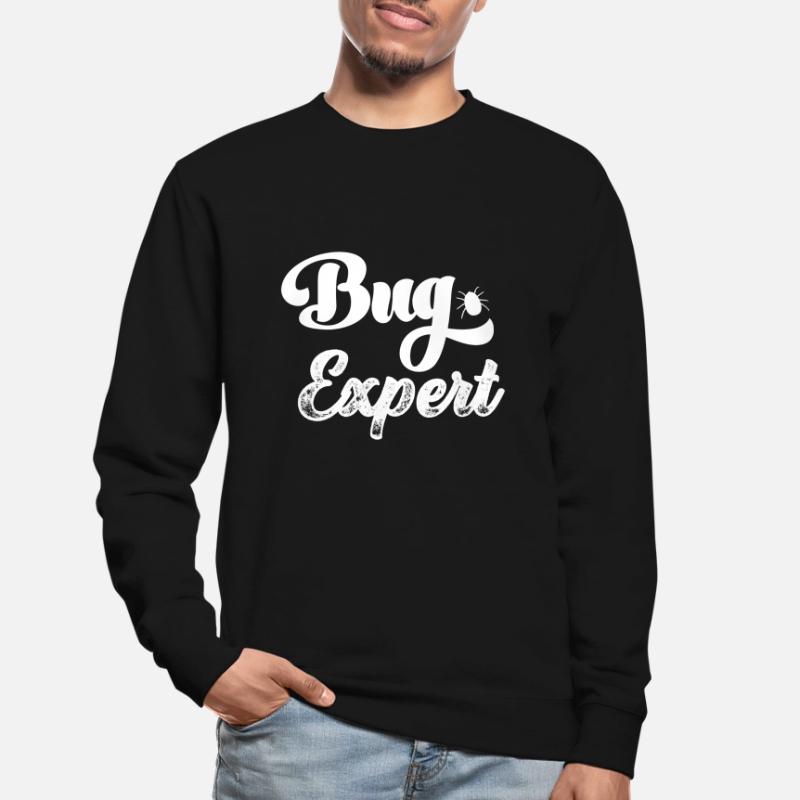 Bug Expert Bugs Gamer Computer Scientist Programming Sweat-shirt Unisexe