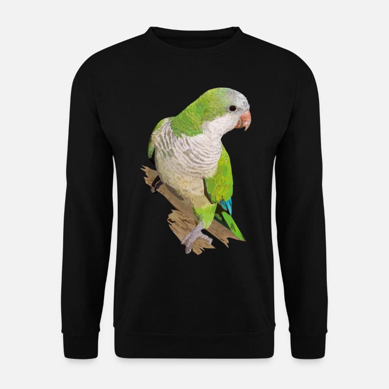 Argentinischer Sittich - Unisex Pullover - Schwarz