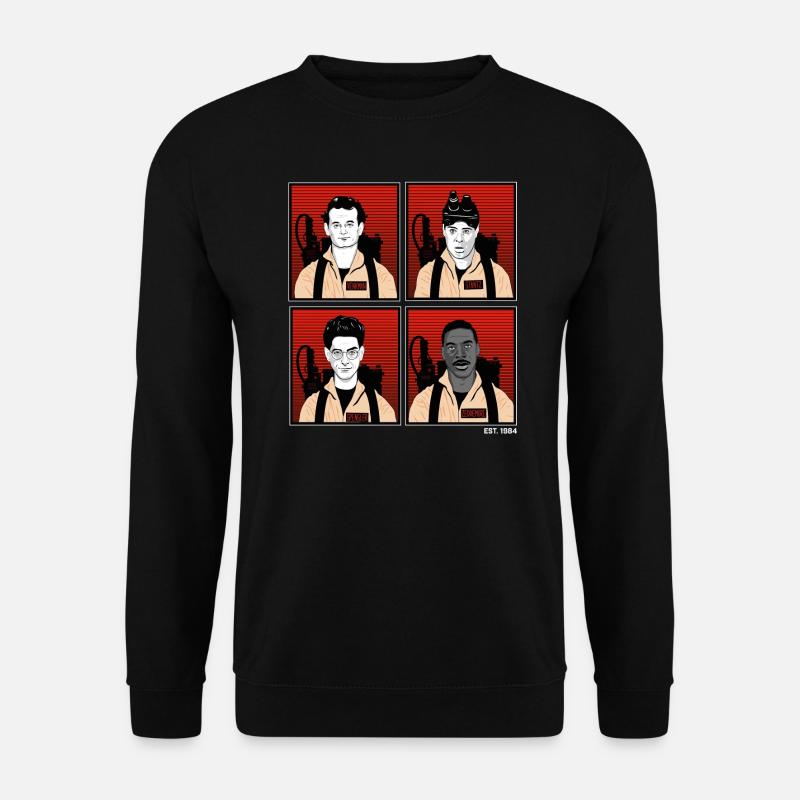 Ghostbusters Charaktere - Unisex Pullover - Schwarz