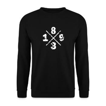 Stuttgart - Unisex Sweatshirt - black - Front - Alina (178cm) & Michal (187cm)