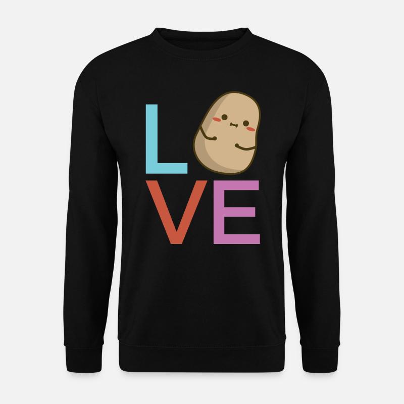 Love Potato - Unisex Sweatshirt - black