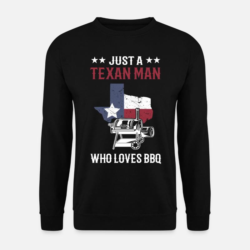Texas BBQ - Unisex Sweatshirt - black
