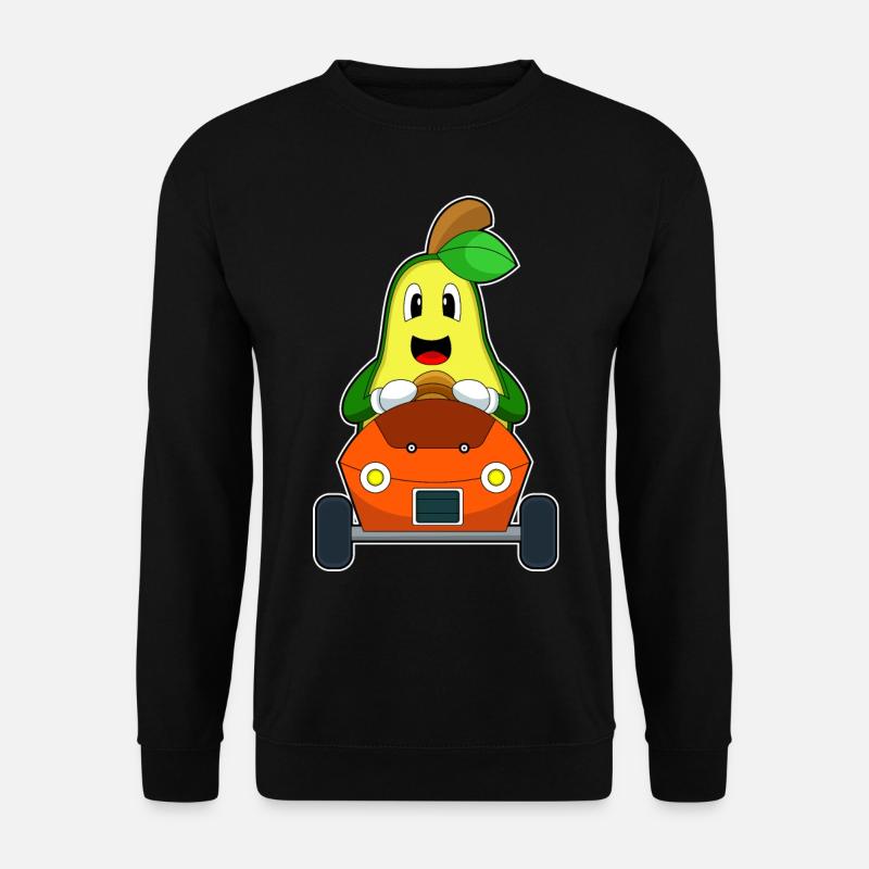Avocado Car - Unisex Sweatshirt - black