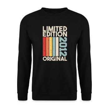 2012 - Cadeau d’anniversaire en édition limitée 2012 Original - Sweat-shirt Unisexe - noir - Devant - Alina (178cm) & Michal (187cm)