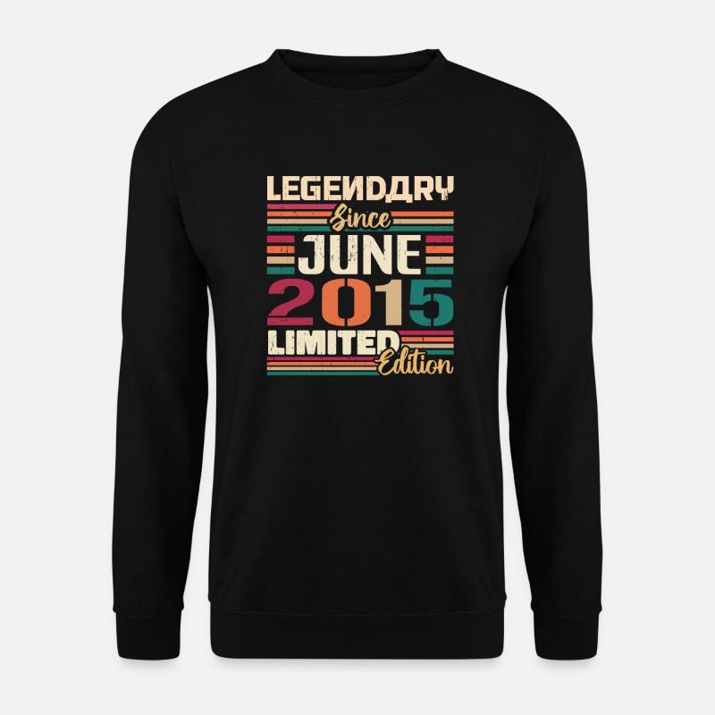 Legendary June 2015 Limited Edition Juni 2015 - Unisex Pullover - Schwarz