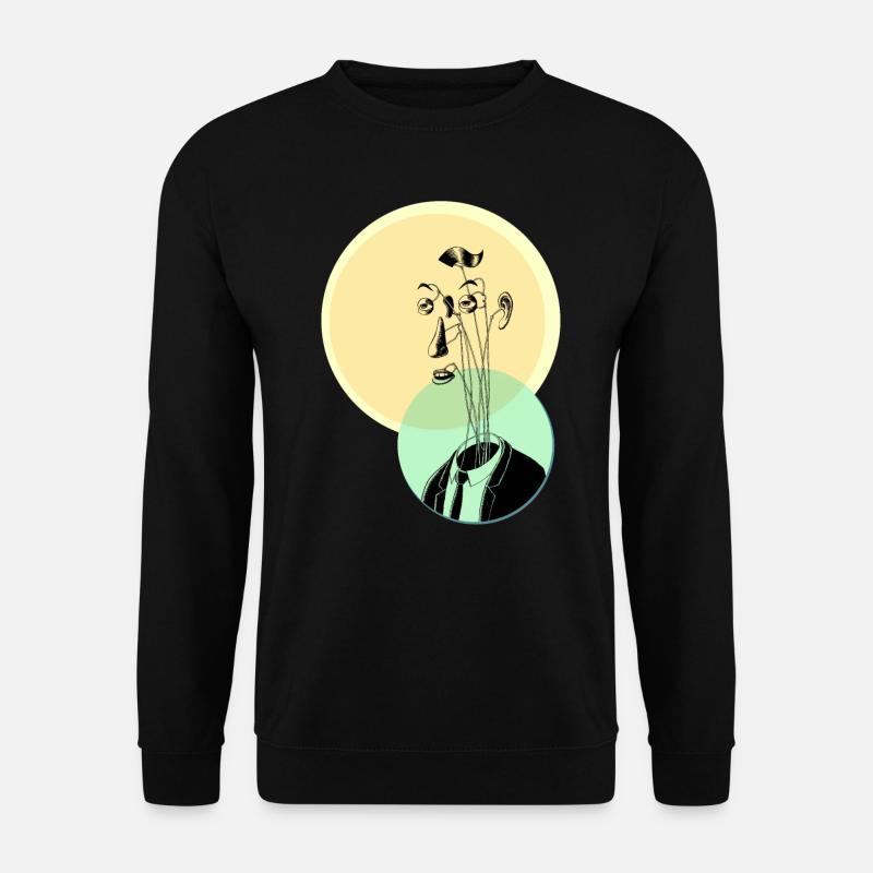 Eine reale Person - Unisex Pullover - Schwarz