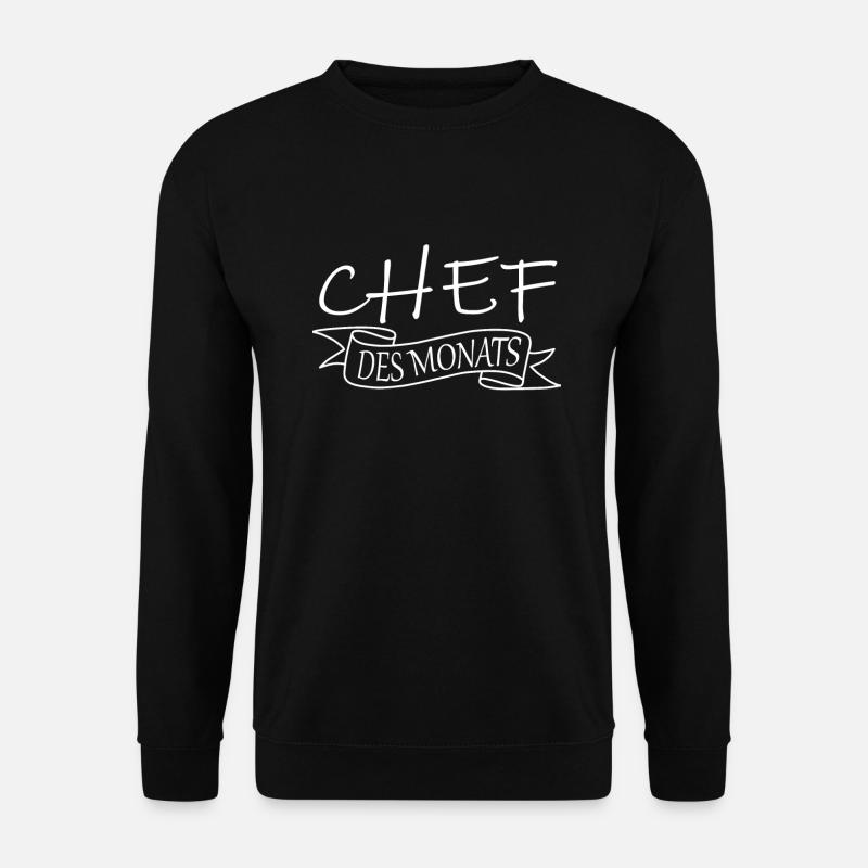 Chefin Sprüche Vorgesetzte Büro Teamleiterin Firma - Unisex Pullover - Schwarz