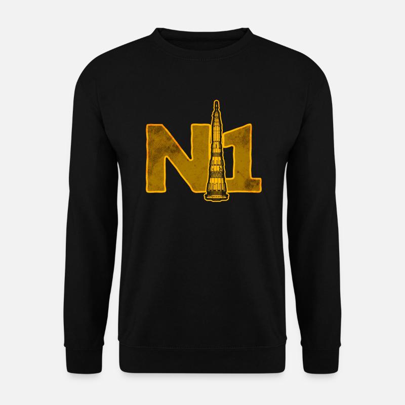 N1 Missile Soviet Union - Unisex Sweatshirt - black