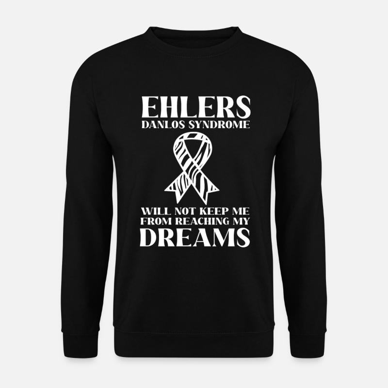 EDS HSD Ehlers-Danlos Syndrome - Unisex Sweatshirt - black