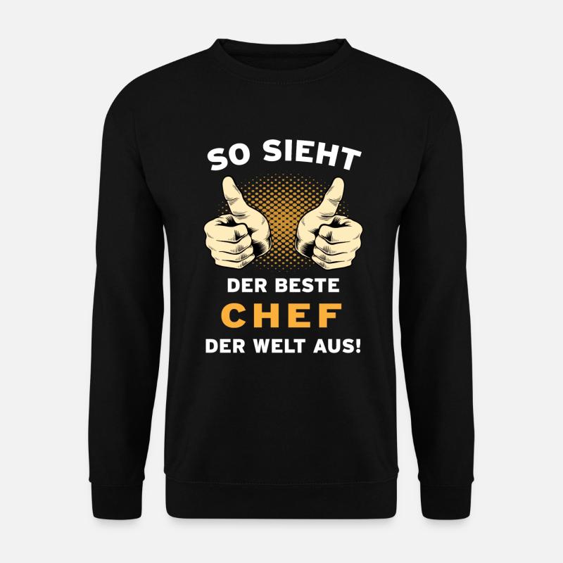Bester Chef - Unisex Pullover - Schwarz