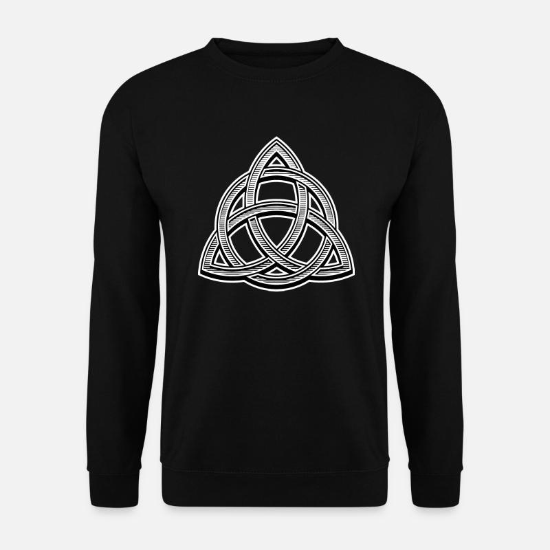 Keltischer Knoten - Unisex Pullover - Schwarz