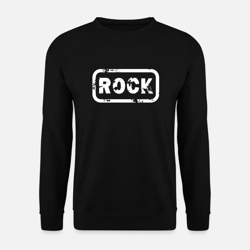 Rock - Unisex Pullover - Schwarz
