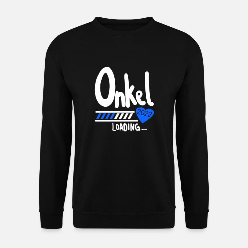 Onkel 2022 loading - Unisex Pullover - Schwarz